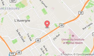 map, Royal Lepage Inter Québec