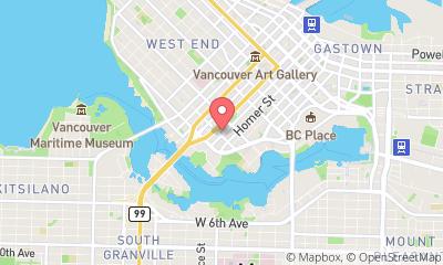 map, Vancouver Furnished Apartments