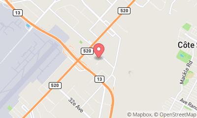 map, Steamatic Montréal-Ouest