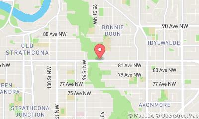map, Edmonton Furnished Condos
