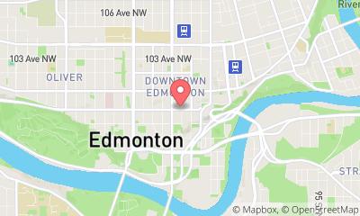 map, Edmonton Furnished Rentals