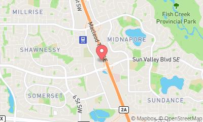 map, Calgary Fence & Deck Inc