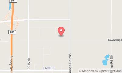 map, Calgary's Best Vinyl Decks & Aluminum Rails