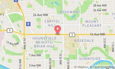map, Calgary Weatherdek