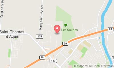 map, McAsphalt Industries Ltd.