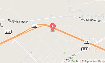 map, Asphalte St-Ubalde Inc