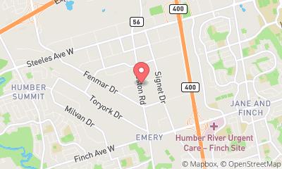 map, Green Leaf Roofing Inc.