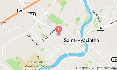 map, Travel Agency Martine St-Laurent Inc.