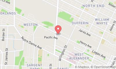 map, Showroom Janitorial Inc.