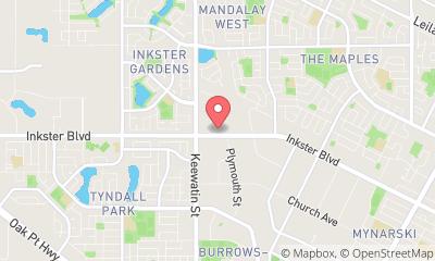 map, Access Storage - Winnipeg North