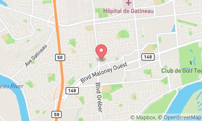 map, Serrure Outaouais inc. / Outaouais Lock Service