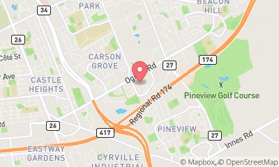 map, Franick Road Service Inc