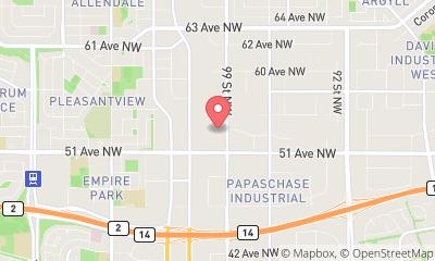 map, PCL Construction Management Inc.