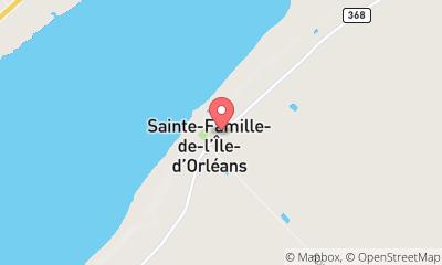map, Les Habitations Huguette inc.
