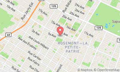 map, Aménagement Paysagiste R T Inc