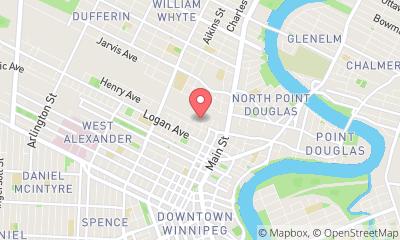 map, Access Storage - Winnipeg Central
