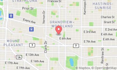 map, Emerald & Albion Masonry