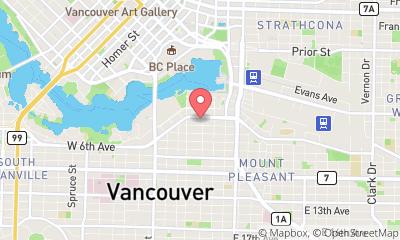 map, Kirkland Metal Shop Ltd