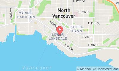 map, Evolo Restoration - Lonsdale Office