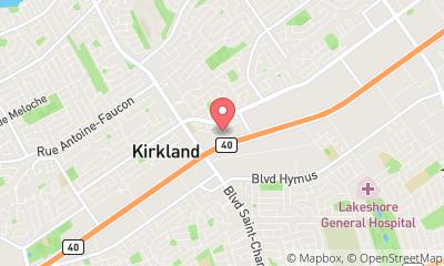 map, Sinergie Fraicheur West Island