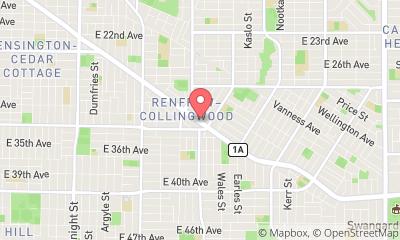 map, AAA Miracle Carpet & Furnace Cleaning Vancouver BC