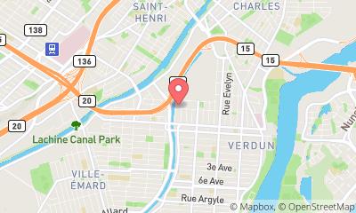 map, St-Denis Thompson Inc