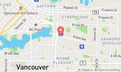 map, GD Roberts Plumbing Company