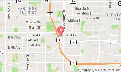 map, All About Floors (Vancouver)