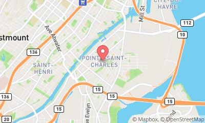 map, MAVILLE MONLAVEUR Laveur de vitres Pointe-Saint-Charles