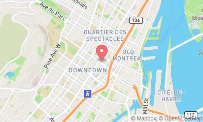 map, Aviva Canada