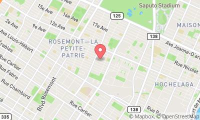 map, Projet M Construction inc.