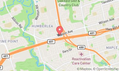 map, Eileen Roofing Inc