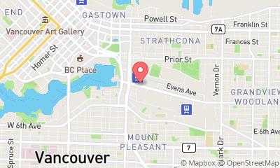map, End Of The Roll - Vancouver