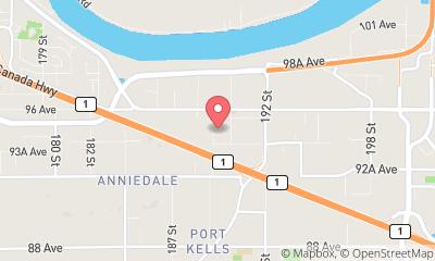 map, Air-Vac Services Canada Ltd.