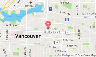 map, A.M.S. Electrical Services Ltd. - Vancouver Electrical Contractor - Electrician