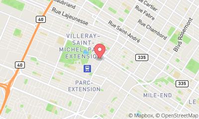 map, Espace 360 - Saint-Urbain