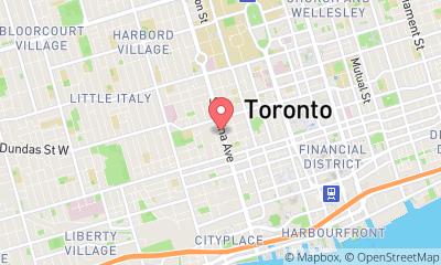map, HSBC Bank Canada