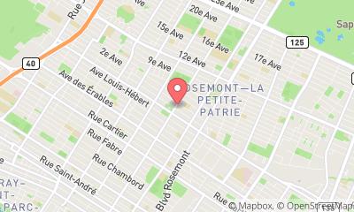 map, Serrurier Beaubien