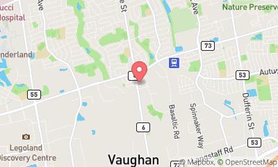 map, Regus - Ontario, Vaughan - Keele Street