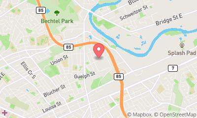 map, Kollegiate Lawn Care