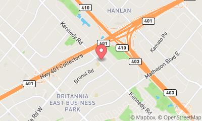 map, Sonitrol Canada - Industrial Security Solutions