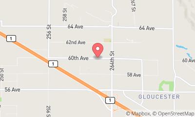 map, Langley Gutter Pros