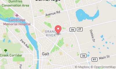 map, Mr. Rooter Plumbing Of Cambridge, ON