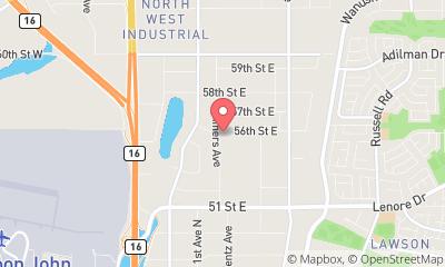 map, WINMAR Property Restoration Specialists - Saskatoon