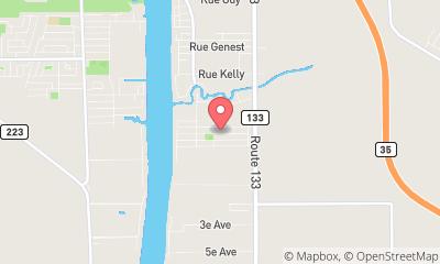 map, Hub Air Climatisation Inc.