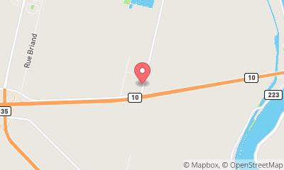 map, Fertilisation Provost Inc