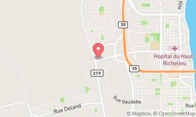 map, Construction Serge Lapierre Inc