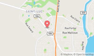 map, André Bédard service