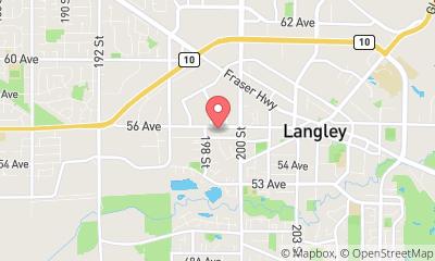 map, Langley Window Cleaning + Pressure Washing