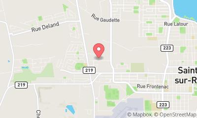 map, Brault Omer Inc